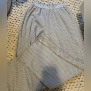 LOUNGE Waffle Knit Pajamas Set